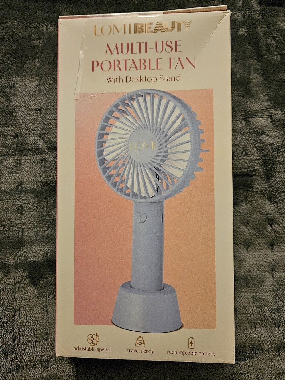 Lomi Beauty Multi-use Portable Fan